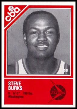 1982-83 TCMA CBA 56 Steve Burks